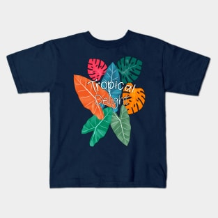 Colorful Tropical Kids T-Shirt